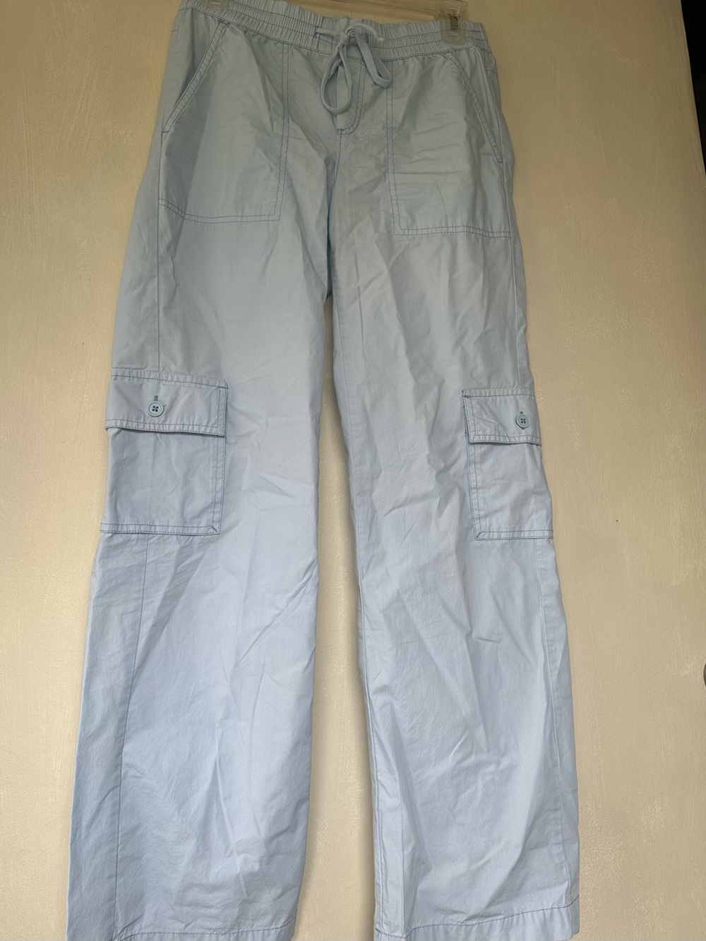 Abound Light Blue Cargo Drawstring Pants